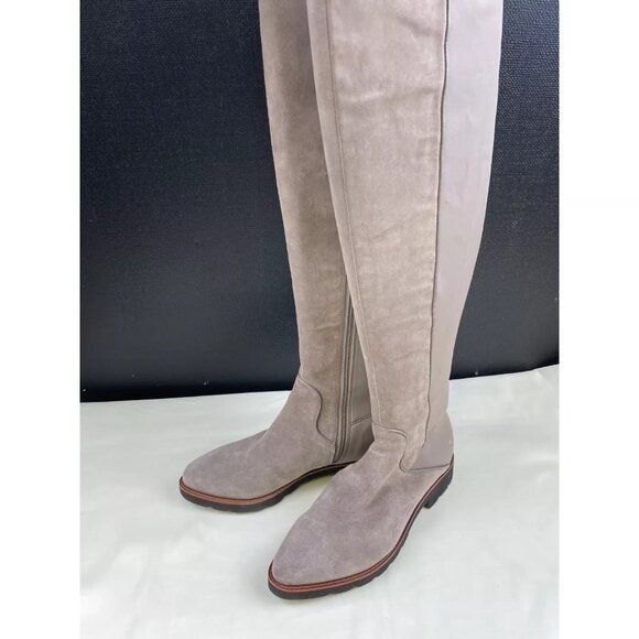 Franco Sarto Shoes - Franco Sarto Women's Leather Tan Over the Knee Boots Shoes SIze 5.5 SKU 5261